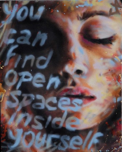 You can find open spaces inside yourself